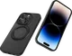 Buddi Frost Apple iPhone 14 Pro Hoesje MagSafe Ring Stand Matte Zwart afbeelding 12