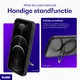 Buddi Frost Apple iPhone 11 Hoesje MagSafe Ring Stand Matte Zwart afbeelding 5