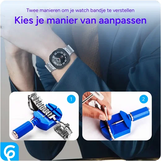 SBG Horloge Gereedschap Box voor Horlogebandjes en Batterij vervangen afbeelding 6