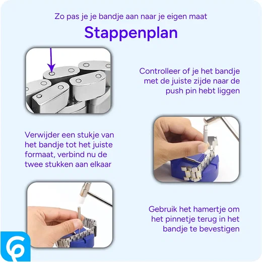 SBG Horloge Gereedschap Box voor Horlogebandjes en Batterij vervangen afbeelding 8