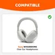 SBG Sony WH-1000XM6 Koptelefoon Vervangende Hoofdkussens Zilver afbeelding 2