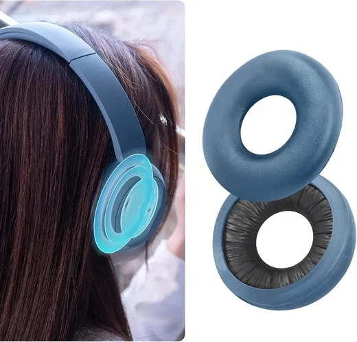 SBG Sony WH-CH520 Koptelefoon Vervangende Hoofdkussens Blauw afbeelding 4
