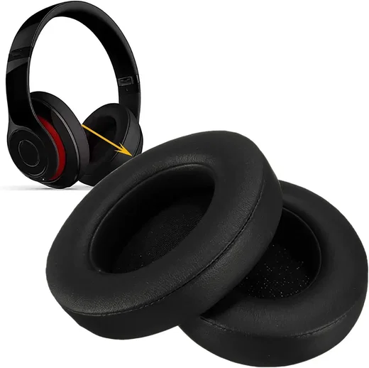 SBG Beats Studio Pro Koptelefoon Vervangende Hoofdkussens Zwart afbeelding 1