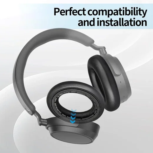 SBG Sennheiser Accentum Koptelefoon Vervangende Hoofdkussens Zwart afbeelding 5