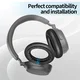 SBG Sennheiser Accentum Koptelefoon Vervangende Hoofdkussens Zwart afbeelding 5