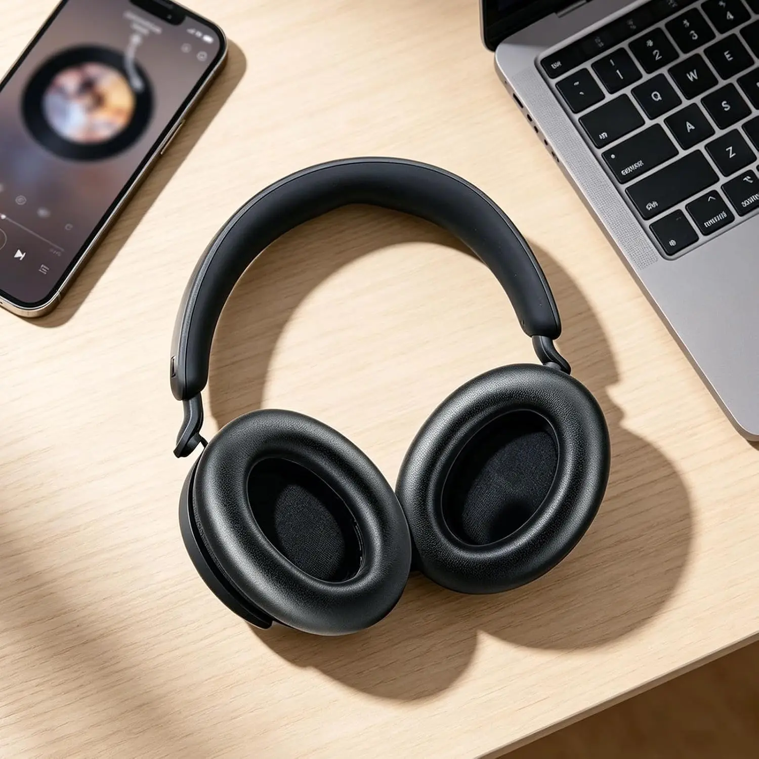 SBG Sennheiser Accentum Koptelefoon Vervangende Hoofdkussens Zwart afbeelding 6