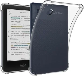 Kobo Clara Colour / Clara BW Hoes Schokbestendige TPU Back Cover Transparant