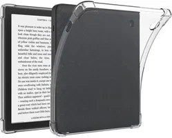 Kobo Libra 2 Hoes Schokbestendige TPU Back Cover Transparant afbeelding