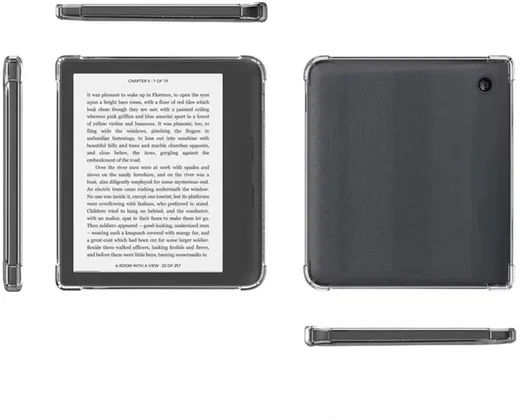 Kobo Libra 2 Hoes Schokbestendige TPU Back Cover Transparant afbeelding 6