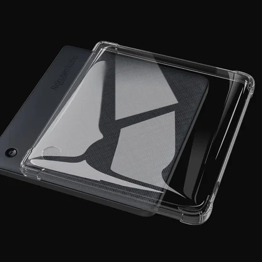 Kobo Libra Colour Hoes Schokbestendige TPU Back Cover Transparant afbeelding 5