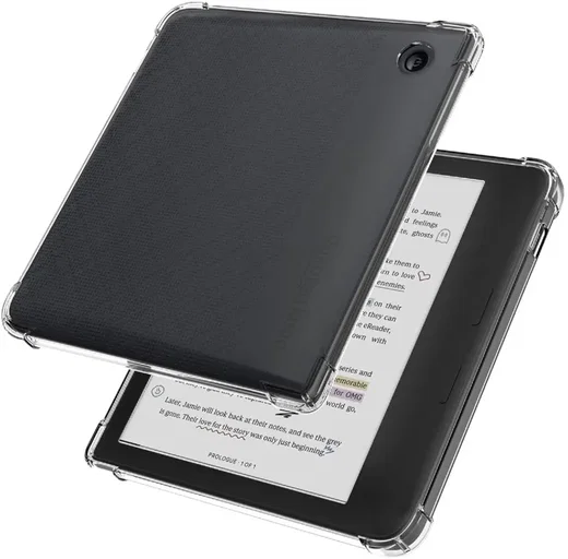 Kobo Libra Colour Hoes Schokbestendige TPU Back Cover Transparant afbeelding 2
