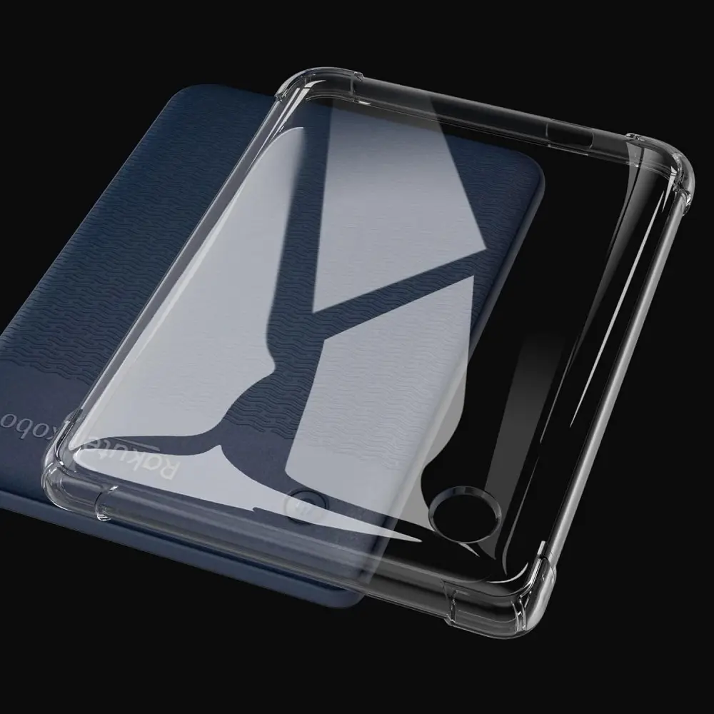Kobo Clara 2E Hoes Schokbestendige TPU Back Cover Transparant afbeelding 3