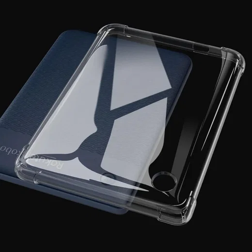 Kobo Clara 2E Hoes Schokbestendige TPU Back Cover Transparant afbeelding 3