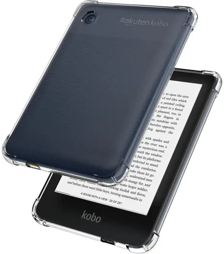 Kobo Clara 2E Hoes Schokbestendige TPU Back Cover Transparant afbeelding 4