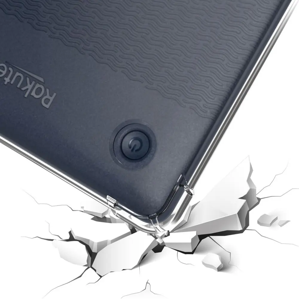 Kobo Clara 2E Hoes Schokbestendige TPU Back Cover Transparant afbeelding 2