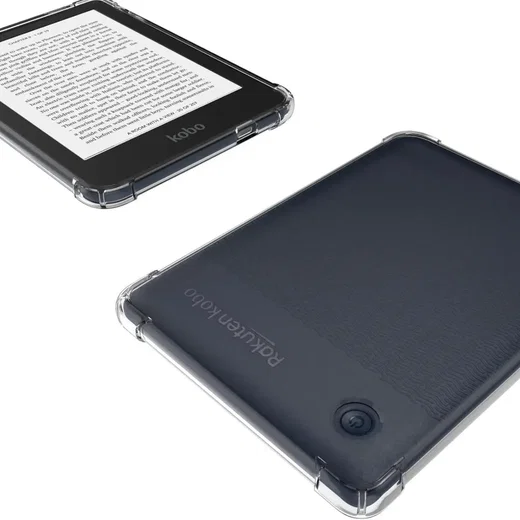 Kobo Clara 2E Hoes Schokbestendige TPU Back Cover Transparant afbeelding 5