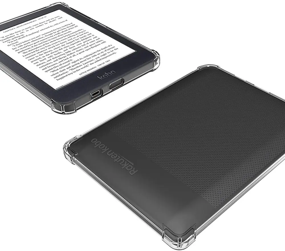 Kobo Clara HD Hoes Schokbestendige TPU Back Cover Transparant afbeelding 3