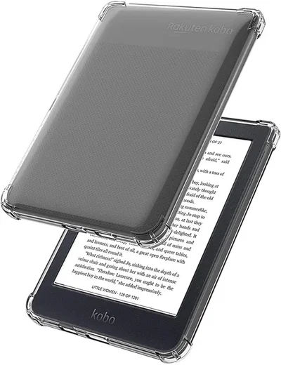 Kobo Clara HD Hoes Schokbestendige TPU Back Cover Transparant afbeelding 2