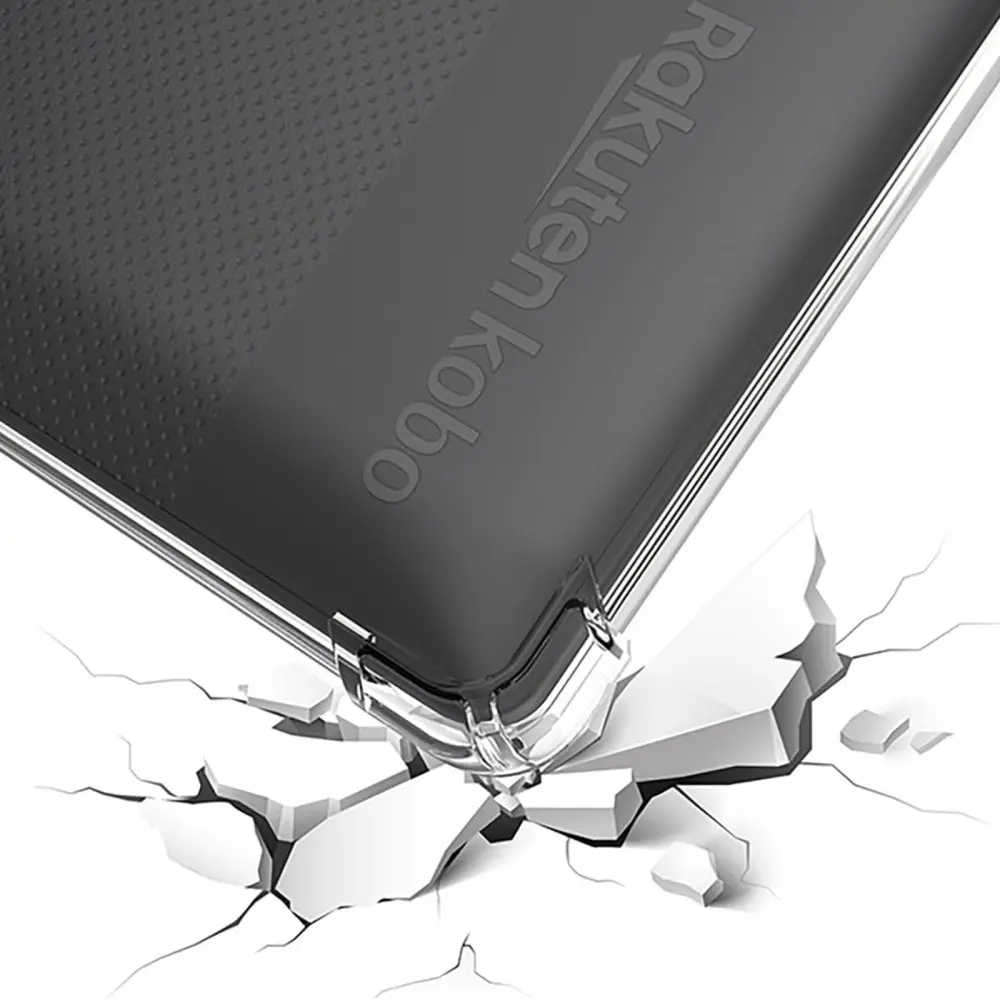 Kobo Clara HD Hoes Schokbestendige TPU Back Cover Transparant afbeelding 4