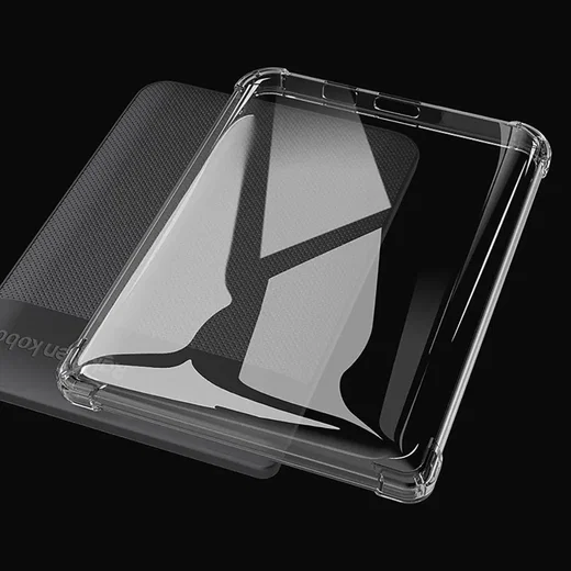 Kobo Clara HD Hoes Schokbestendige TPU Back Cover Transparant afbeelding 5