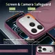 Apple iPhone 18 Pro Hybrid Hoesje met MagSafe Back Cover Matte Burgundy afbeelding 8