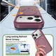 Apple iPhone 18 Pro Max Hybrid Hoesje met MagSafe Back Cover Matte Burgundy afbeelding 6