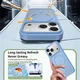 Apple iPhone 18 Pro Max Hybrid Hoesje met MagSafe Back Cover Matte Licht Blauw afbeelding 5