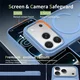 Apple iPhone 18 Pro Max Hybrid Hoesje met MagSafe Back Cover Matte Licht Blauw afbeelding 7