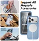 Apple iPhone 18 Pro Hoesje Full Protect 360° Cover met MagSafe Matte Licht Blauw afbeelding 8