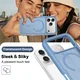 iPhone 18 Pro Max Hoesje Full Protect 360° Cover met MagSafe Matte Licht Blauw afbeelding 7