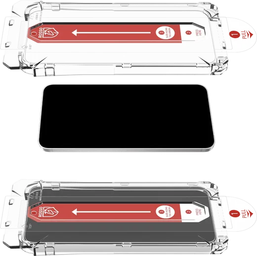 Rosso Samsung A27 Tempered Glass Installatietray Dust Removal (2-Pack) afbeelding 8