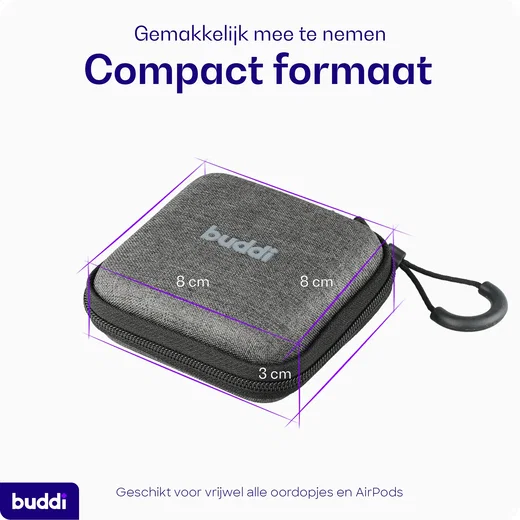 Buddi Sorted Organizer Hoesje voor Oordopjes 2 pack afbeelding 3