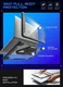 SUPCASE UB Pro Apple MacBook Neo 13 (2026) Hoes Kickstand Zwart afbeelding 4