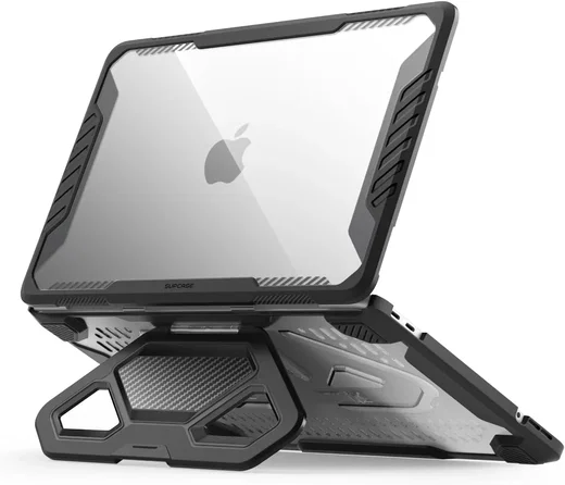 SUPCASE UB Pro Apple MacBook Neo 13 (2026) Hoes Kickstand Zwart afbeelding 1