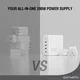 4smarts GaN Flex Pro 200W PD Oplader met Wereldstekker en 4 USB-C Poorten Wit afbeelding 3