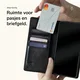 Rosso Element Samsung Galaxy Fold 8 Ultra Hoesje Book Case Wallet Zwart afbeelding 5