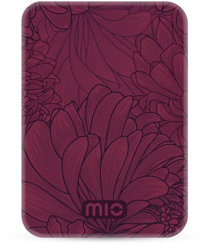 MIO 5.000 mAh Draadloze MagSafe Powerbank Reisformaat 15W Berry Blooms afbeelding 1