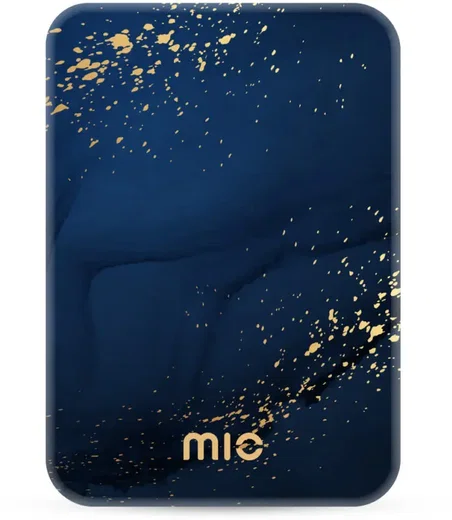 MIO 5.000 mAh Draadloze MagSafe Powerbank Reisformaat 15W Midnight Sparkle afbeelding 1