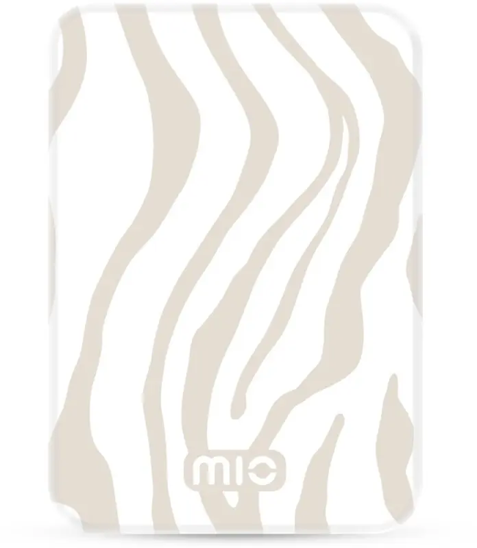 MIO 5.000 mAh Draadloze MagSafe Powerbank Reisformaat 15W Sandy Zebra afbeelding 1