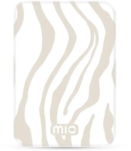 MIO 5.000 mAh Draadloze MagSafe Powerbank Reisformaat 15W Sandy Zebra afbeelding 1
