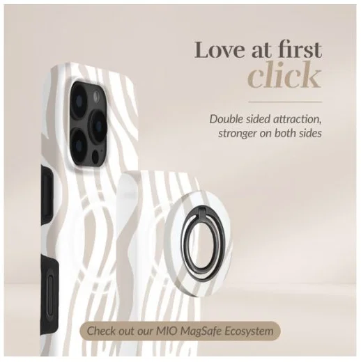 MIO 5.000 mAh Draadloze MagSafe Powerbank Reisformaat 15W Sandy Zebra afbeelding 4