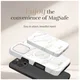 MIO 5.000 mAh Draadloze MagSafe Powerbank Reisformaat 15W White Marble afbeelding 3