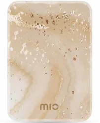 MIO 5.000 mAh Draadloze MagSafe Powerbank Reisformaat 15W Gold Marble afbeelding