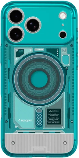 Spigen Ultra Hybrid MagFit iPhone 18 Pro Max / 17 Pro Max Hoesje Bondi Blauw afbeelding 11