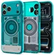 Spigen Ultra Hybrid MagFit iPhone 18 Pro Max / 17 Pro Max Hoesje Bondi Blauw afbeelding 2