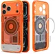 Spigen Ultra Hybrid MagFit iPhone 18 Pro Max / 17 Pro Max Hoesje One Tangerina afbeelding 1
