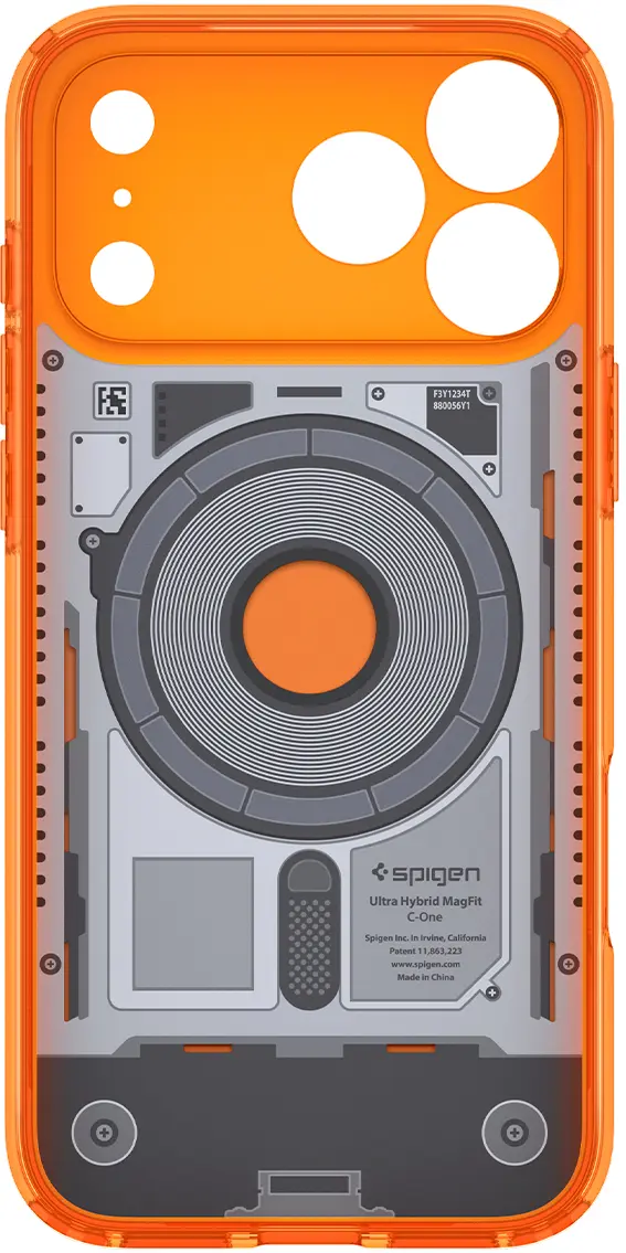 Spigen Ultra Hybrid MagFit iPhone 18 Pro Max / 17 Pro Max Hoesje One Tangerina afbeelding 12