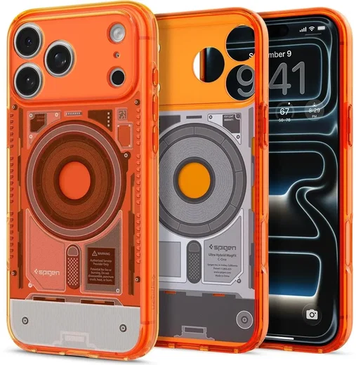 Spigen Ultra Hybrid MagFit iPhone 18 Pro Max / 17 Pro Max Hoesje One Tangerina afbeelding 2