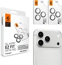 Spigen EZ Fit Optik Pro iPhone 18 Pro (Max) Camera Protector Zilver 2-Pack