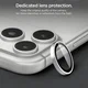 Spigen EZ Fit Optik Pro iPhone 18 Pro (Max) Camera Protector Zilver 2-Pack afbeelding 5
